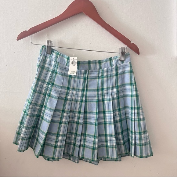 NWT Aerie Clueless Preppy Academia plaid y2k skirt in size Medium - Picture 4 of 8